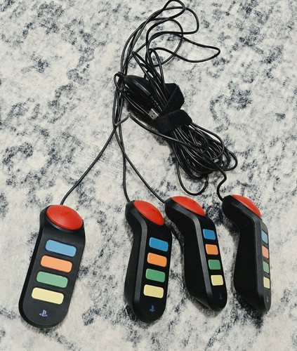 Sony ps2 buzz quiz wired - quiz, 4