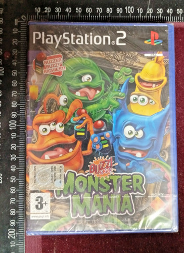 Gioco ps2 buzz buzzer monster - buzz,