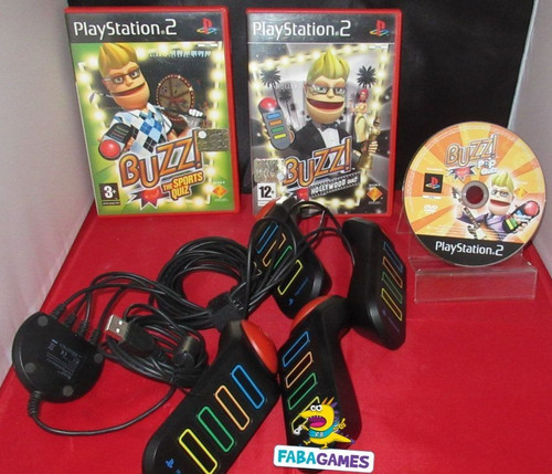 Ps2 buzz buzzers hollywood - buzz, |