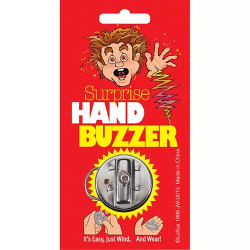 Hand buzzer buzz joke bavaglio - joke,