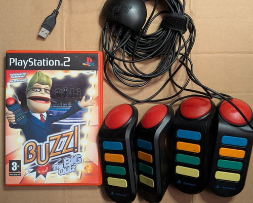 Buzz the big quiz gioco - big, ps2